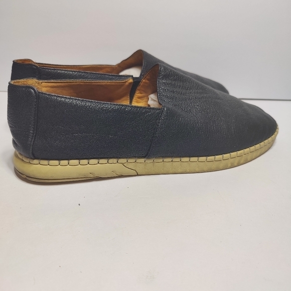 Viccini Freedom 01 Loafers Black Slip on  Leather Snakeskin Men's Size 11 - Picture 7 of 9